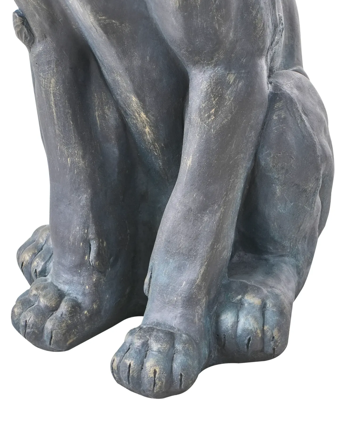 Havestatue DAKAR Løve Brun