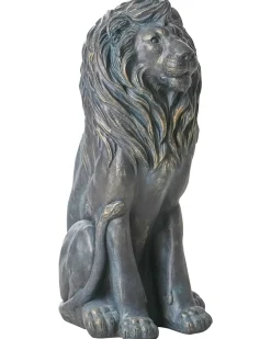 Havestatue DAKAR Løve Brun