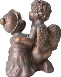 Havestatue DAMARO Børn Brun