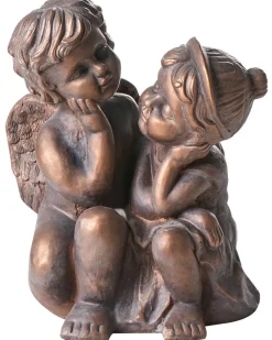 Havestatue DAMARO Børn Brun