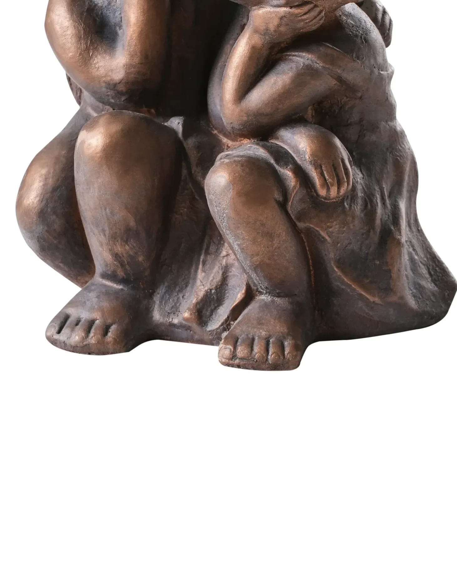 Havestatue DAMARO Børn Brun