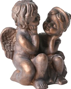 Havestatue DAMARO Børn Brun