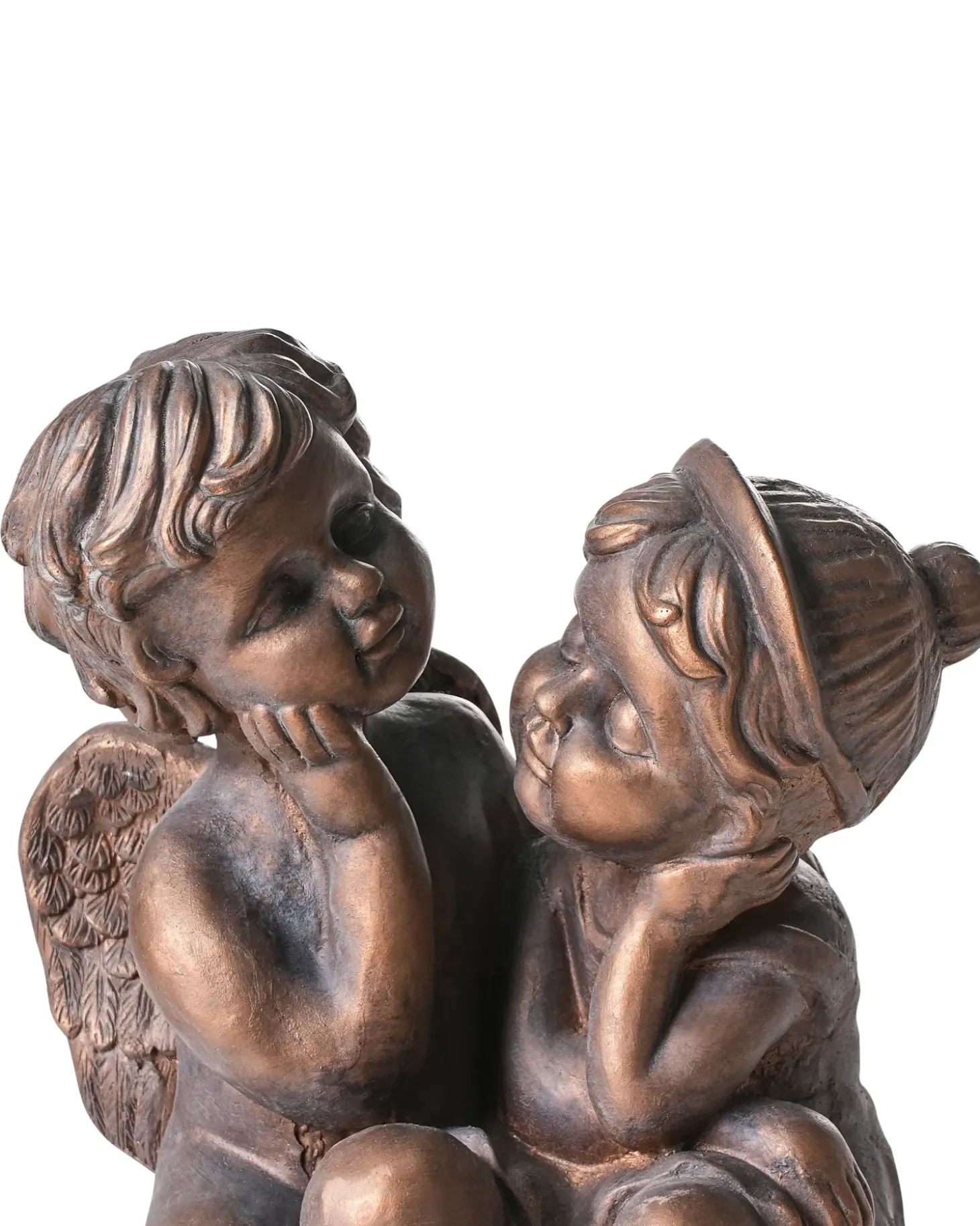 Havestatue DAMARO Børn Brun