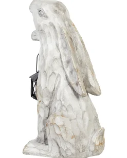 Havestatue GERLAND Kanin Cremehvid