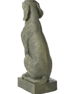 Havestatue NAIROBI Hund Grøn