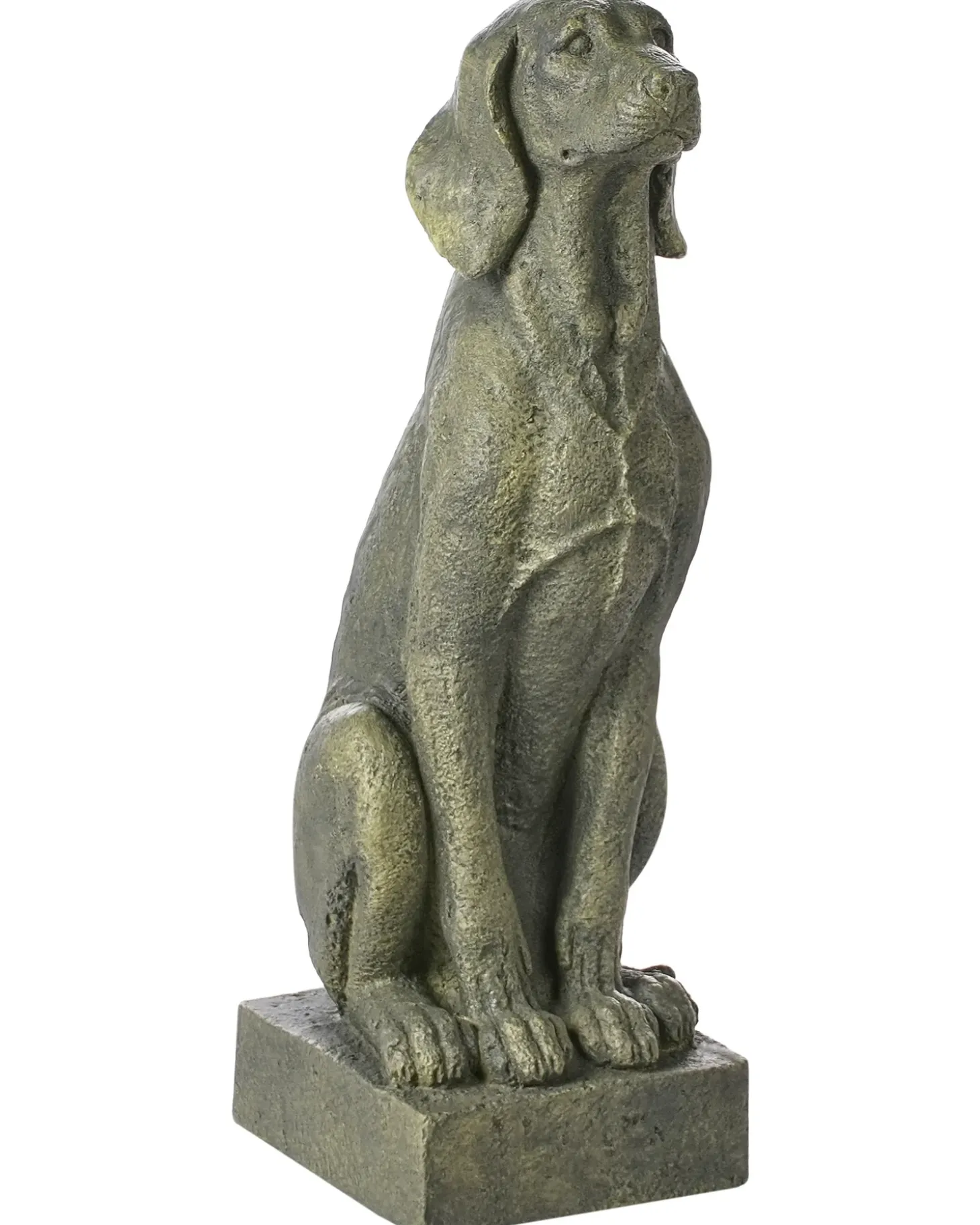 Havestatue NAIROBI Hund Grøn