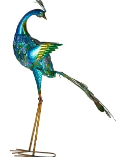 Havestatue PEACOCK Blå