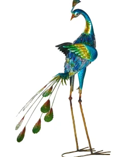 Havestatue PEACOCK Blå