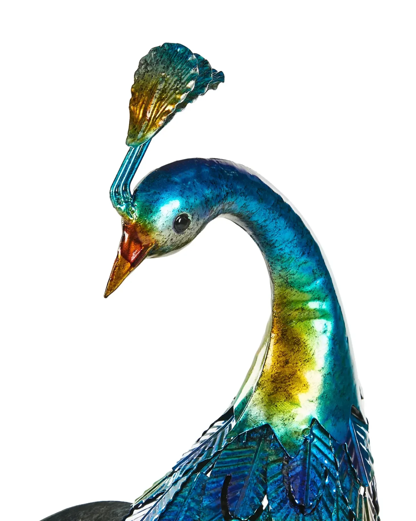 Havestatue PEACOCK Blå