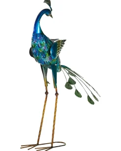 Havestatue PEACOCK Blå