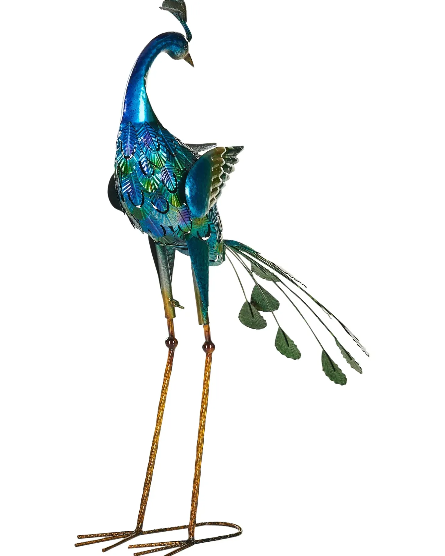 Havestatue PEACOCK Blå