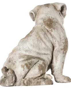 Havestatue SARNANO Hund Beige