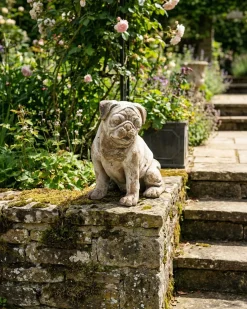 Havestatue SARNANO Hund Beige