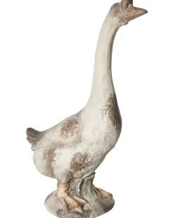 Havestatue SARNO Gås Beige