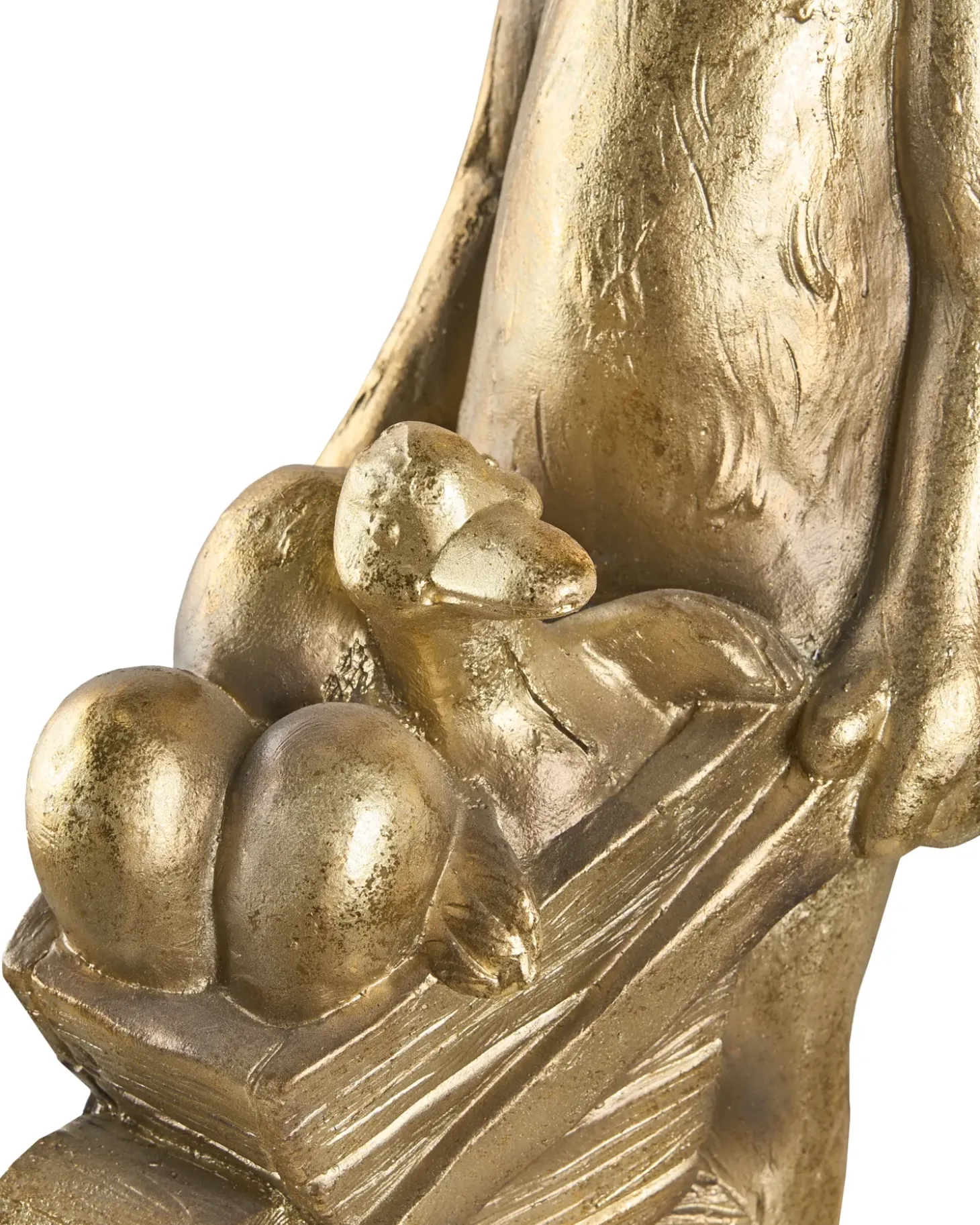 Havestatue SKAMBY Kanin Guld
