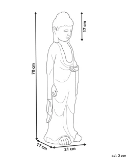 Havestatue THOIRY Grå