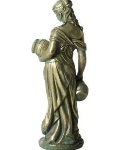 Havestatue TRYPOLIS Kvinde Grøn