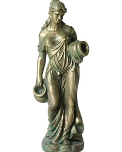 Havestatue TRYPOLIS Kvinde Grøn