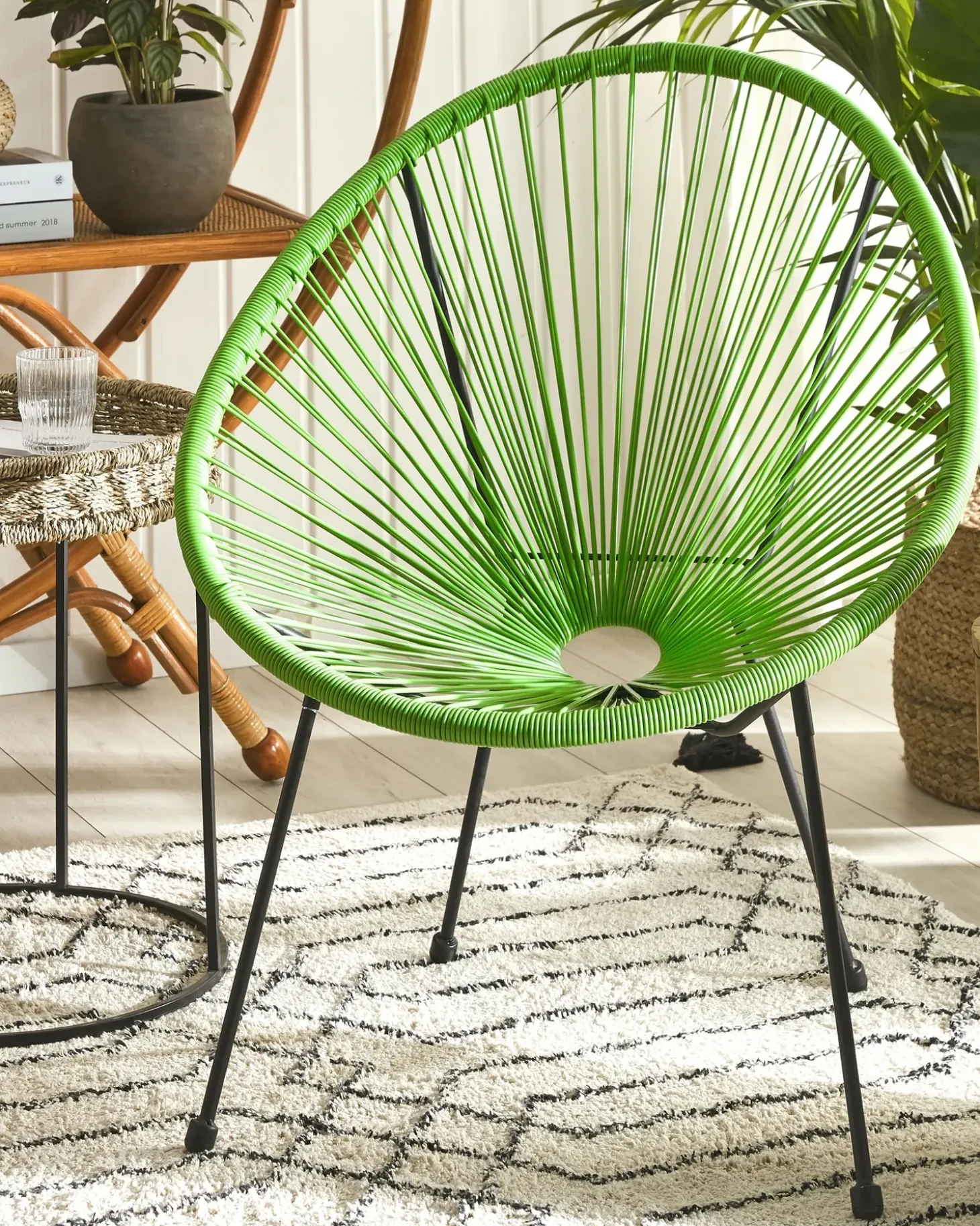 Havestol ACAPULCO II PE-rattan Grøn