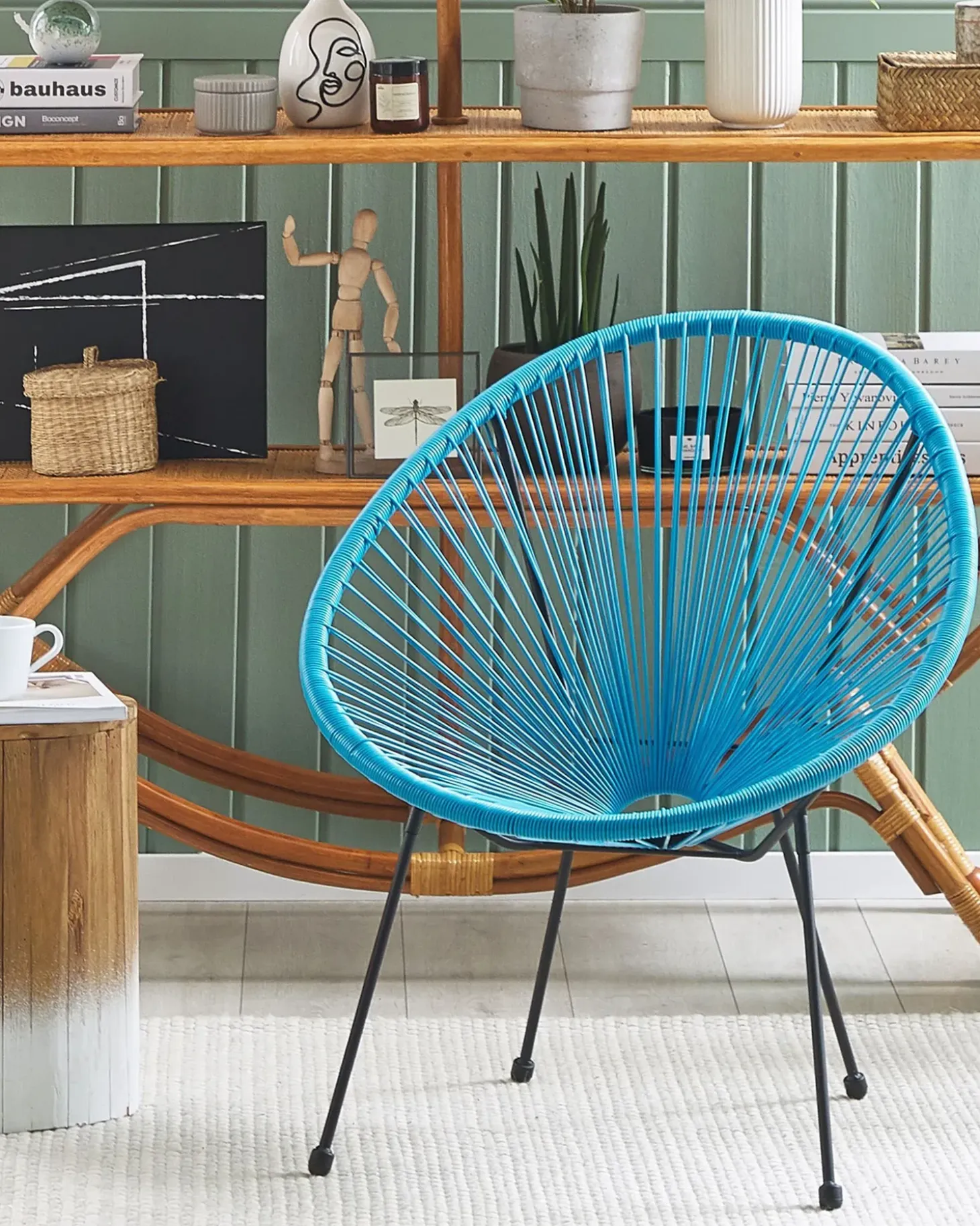Havestol ACAPULCO II PE-rattan Blå