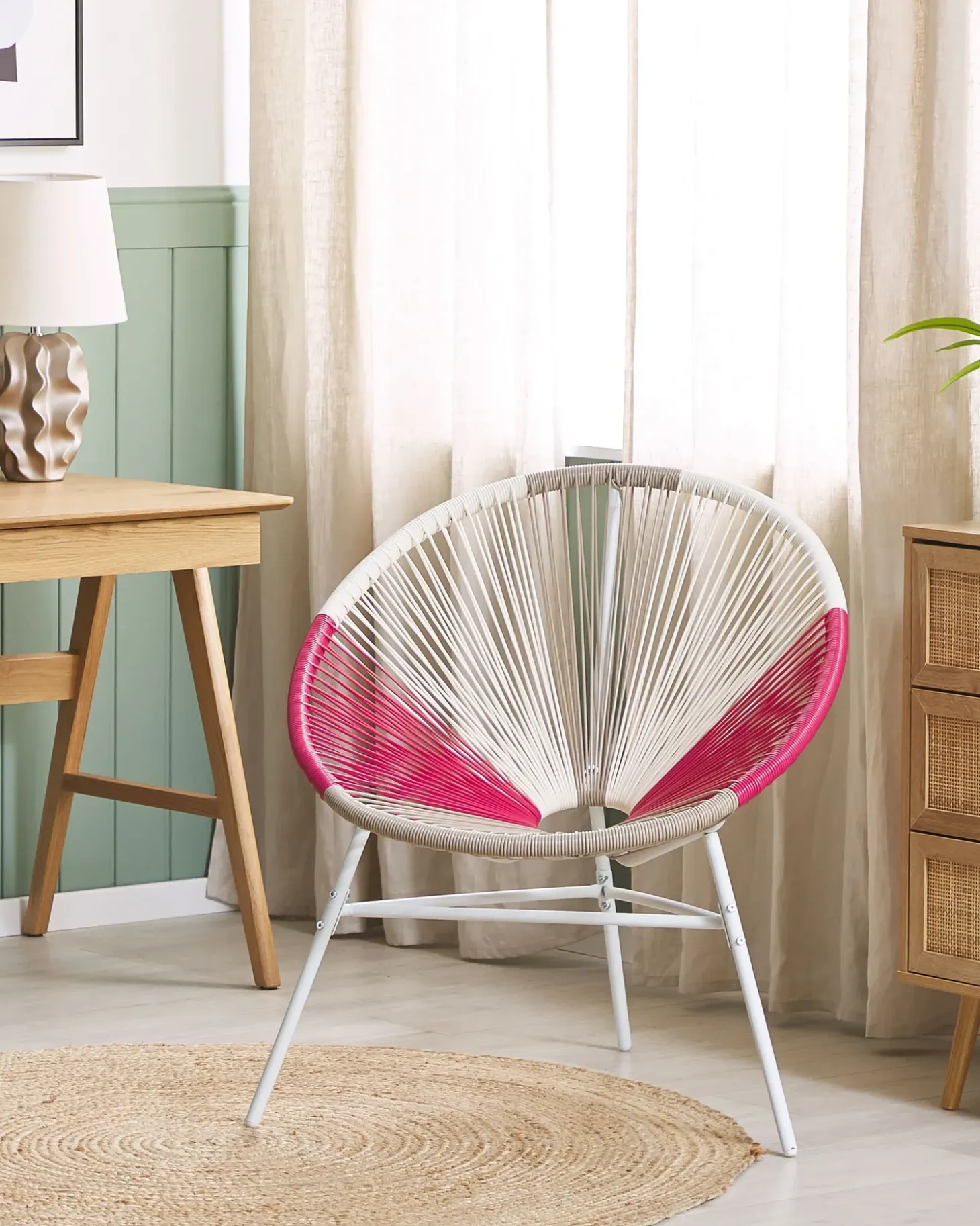 Havestol ACAPULCO PE-rattan Fuchsia