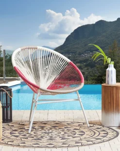 Havestol ACAPULCO PE-rattan Fuchsia