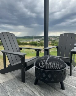 Havestol ADIRONDACK Mørkegrå