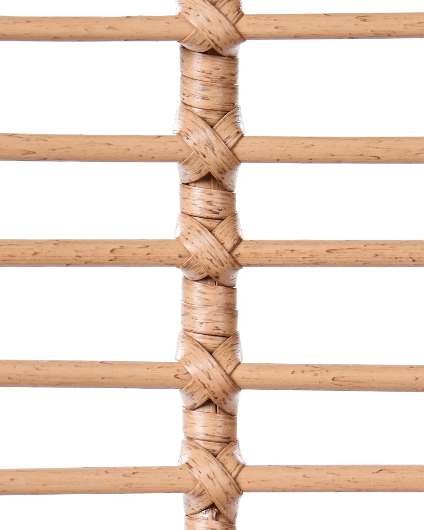Havestol MESTRE med fodskammel PE-rattan Lys Beige