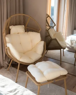 Havestol MURANO PE-rattan Naturlig