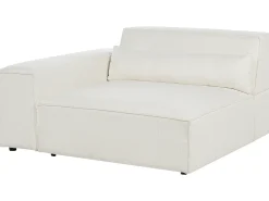 HELLNAR 3 personers Hjørnesofa modul Venstrevendt Cremehvid Boucle