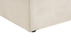 HELLNAR 4 personers Hjørnesofa modul Venstrevendt Lys Beige Velour