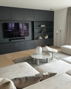 HELLNAR 4 personers Hjørnesofa modul Venstrevendt Lys Beige Velour