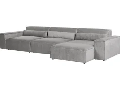HELLNAR 4 personers Hjørnesofa modul Venstrevendt Grå
