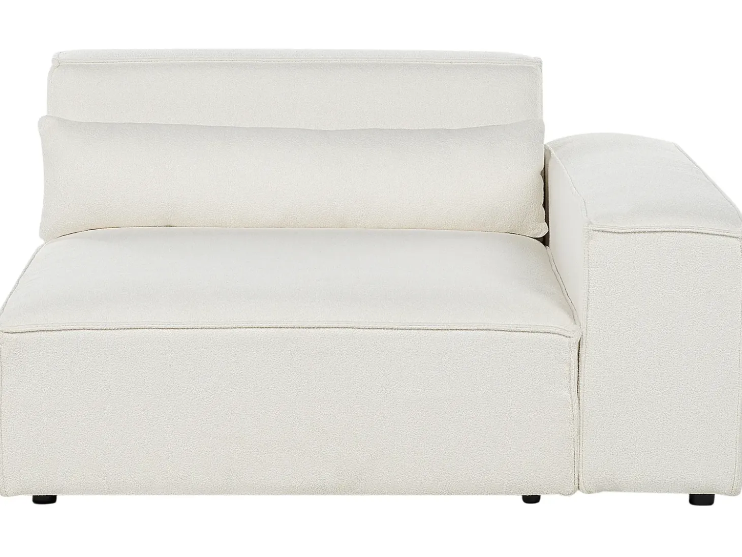 HELLNAR 2 personers Modulsofa Cremehvid Boucle