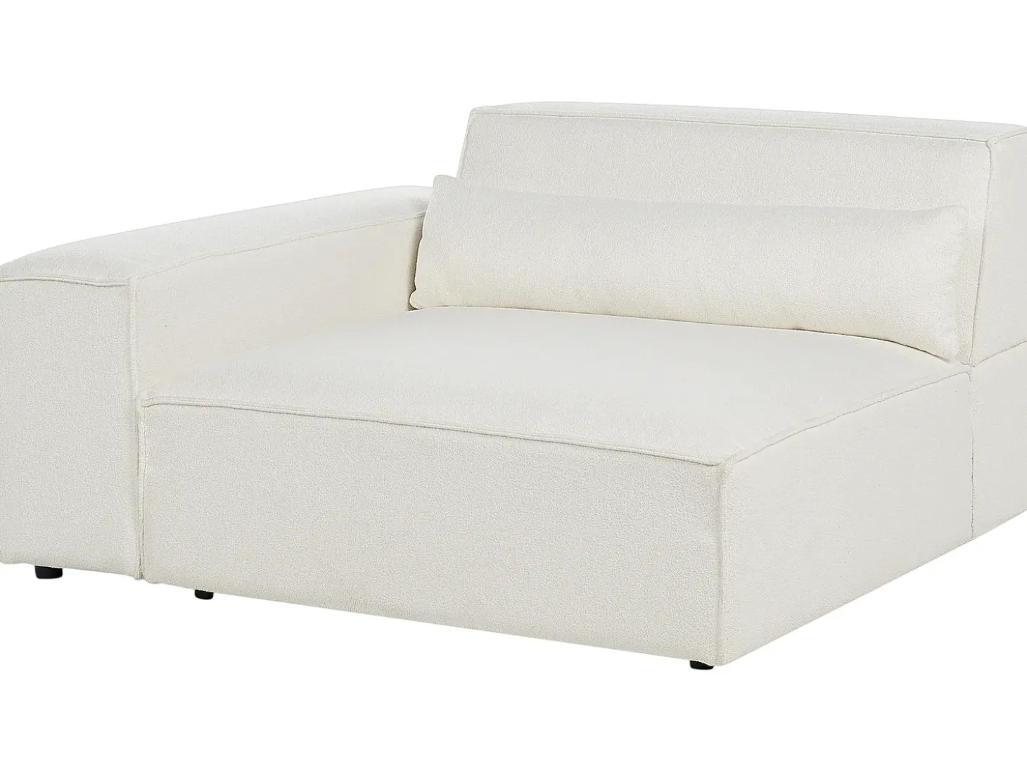 HELLNAR 2 personers Modulsofa Cremehvid Boucle