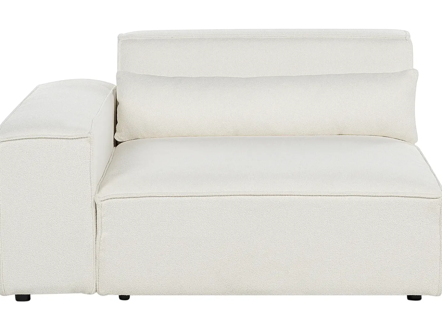 HELLNAR 2 personers Modulsofa Cremehvid Boucle