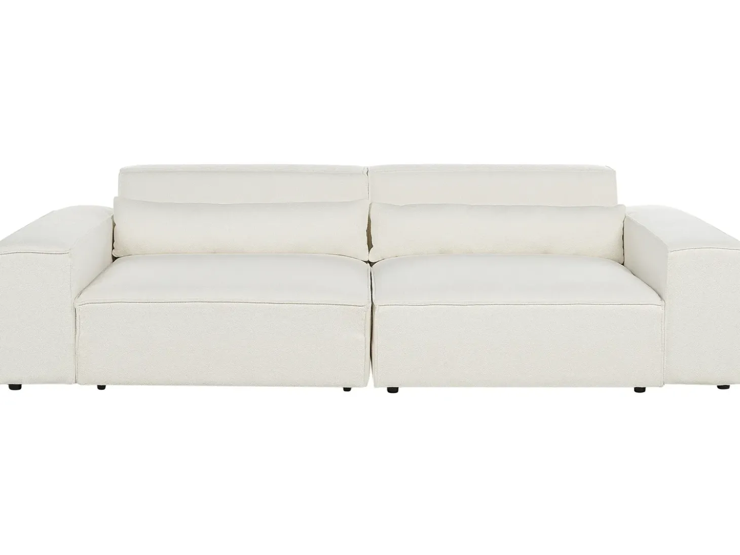 HELLNAR 2 personers Modulsofa Cremehvid Boucle