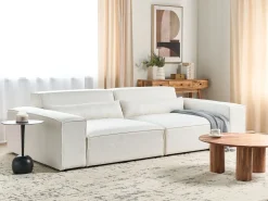 HELLNAR 2 personers Modulsofa Cremehvid Boucle