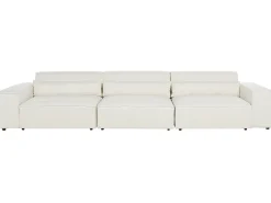 HELLNAR 3 personers Modulsofa Cremehvid Boucle