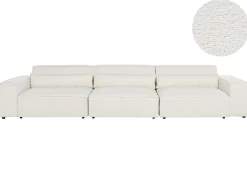 HELLNAR 3 personers Modulsofa Cremehvid Boucle
