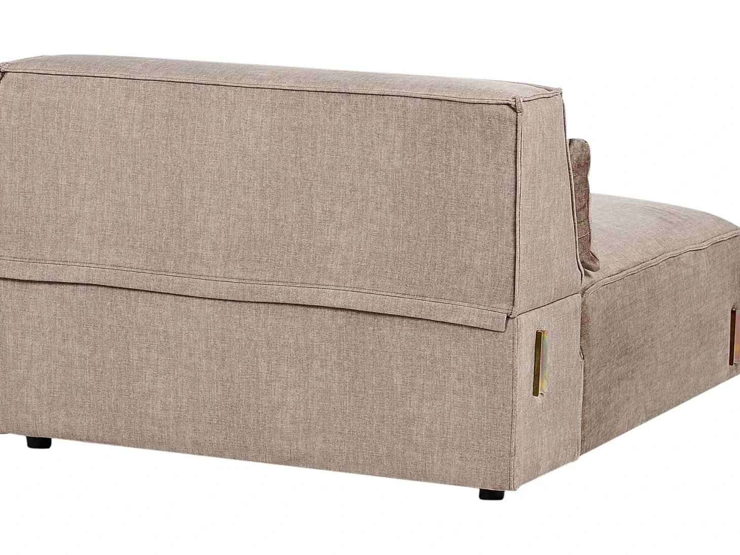 HELLNAR 3 personers Modulsofa Lysebrun