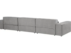 HELLNAR 3 personers Modulsofa Grå med fodskammel