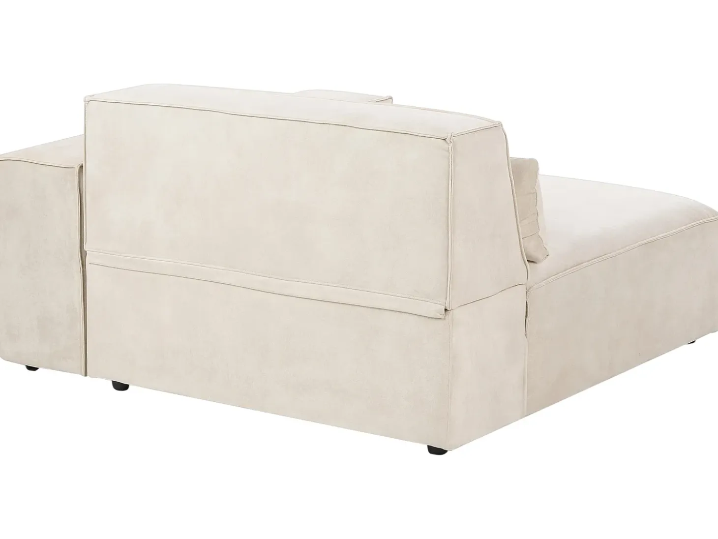 HELLNAR 2 personers Modulsofa Lys Beige Velour