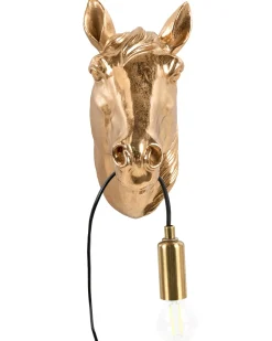 Hest Væglampe PHILIPPE Guld