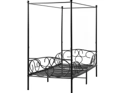 Himmelseng Metal SORMERY 90 x 200 cm Sort