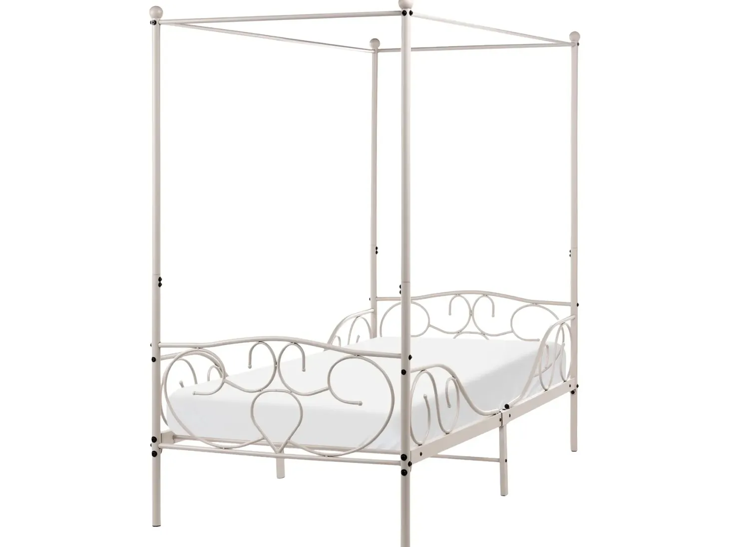 Himmelseng Metal SORMERY 90 x 200 cm Lys Beige