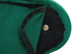 Højrevendt chaiselong NIMES Velour Grøn