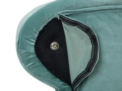 Højrevendt chaiselong NIMES Velour Mintgrøn