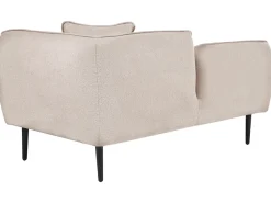 Højrevendt chaiselong CHEVANNES Boucle Lys Beige