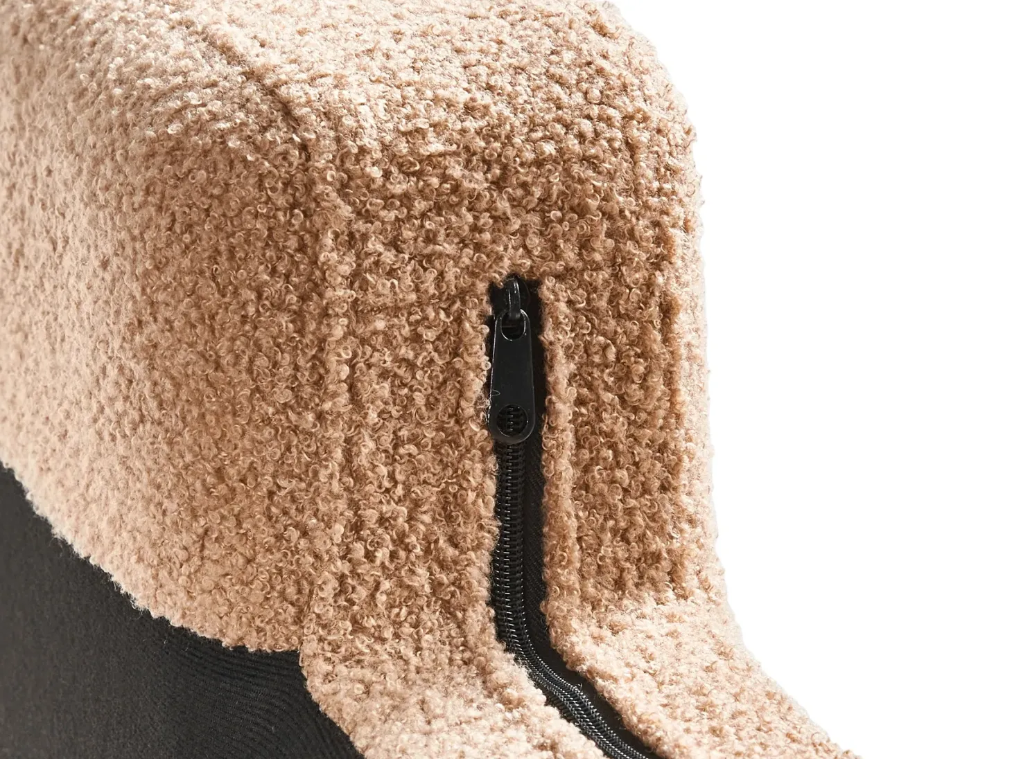 Højrevendt chaiselong EWRON Boucle Sand Beige